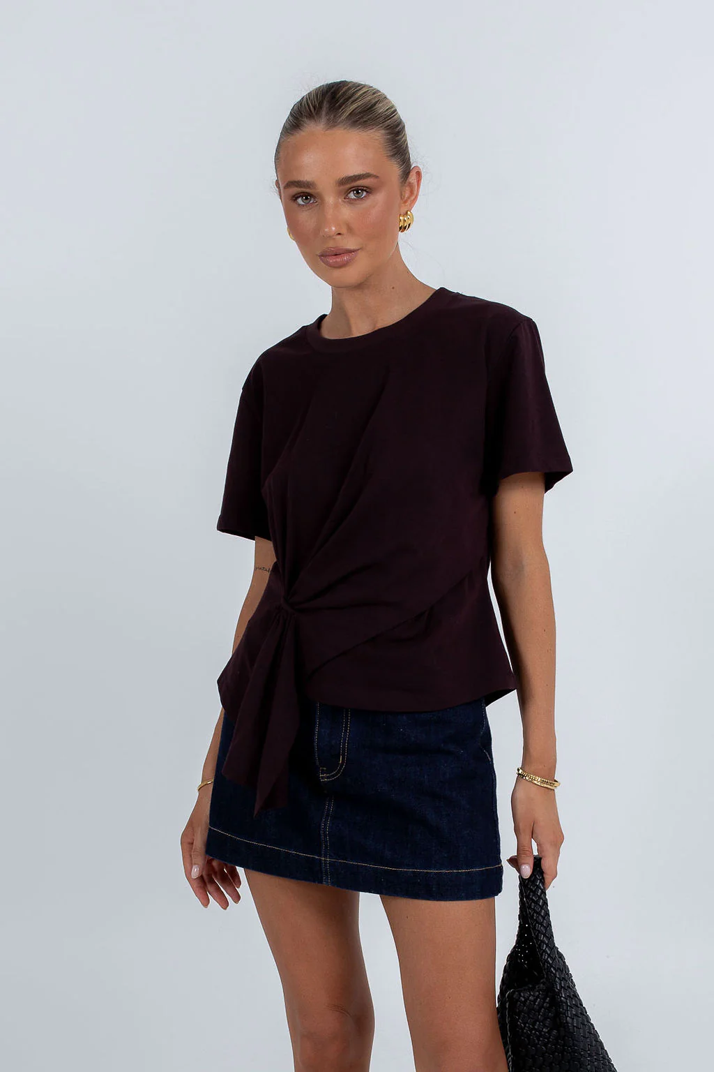 Yolanda Tee Dark Brown - Image 9