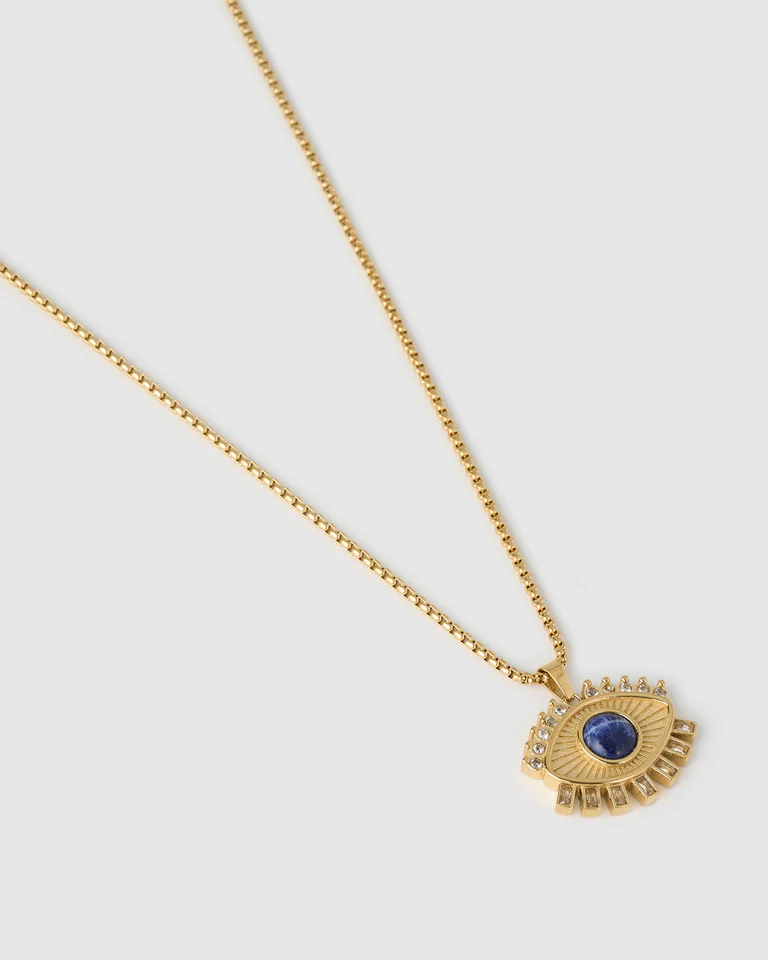 Zen Necklace Gold - Image 4