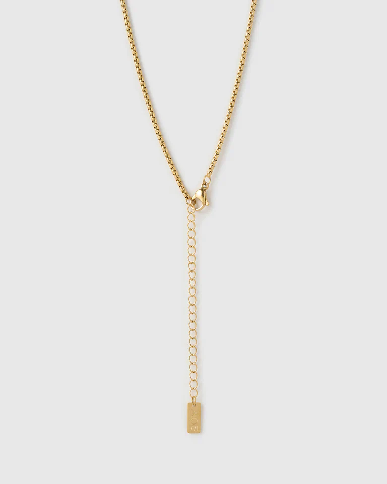 Zen Necklace Gold - Image 6