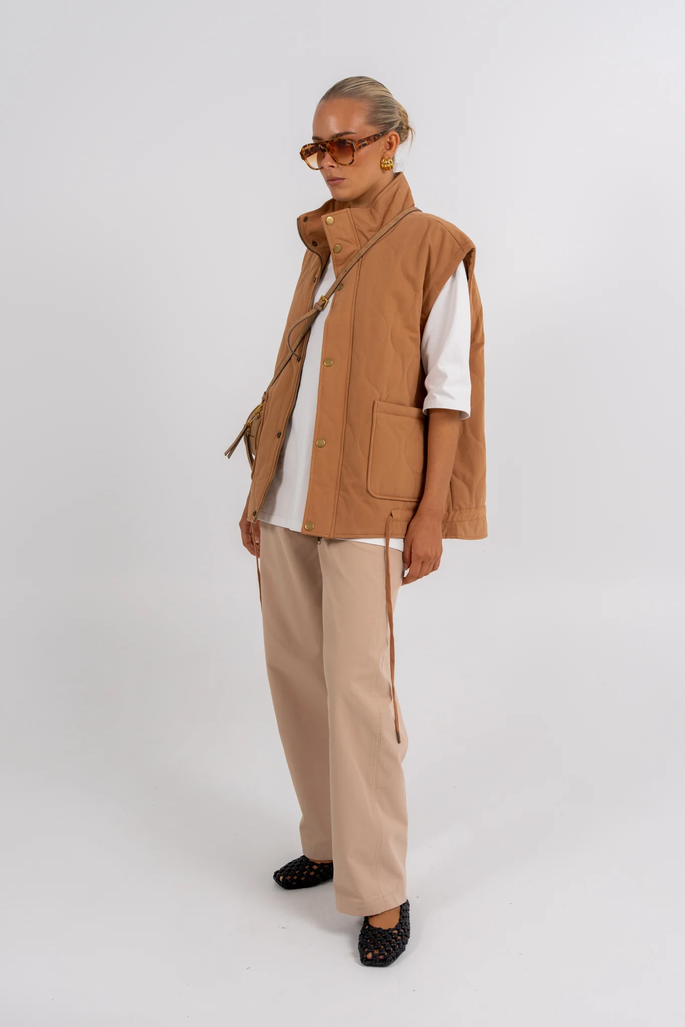 Zeta Vest Caramel