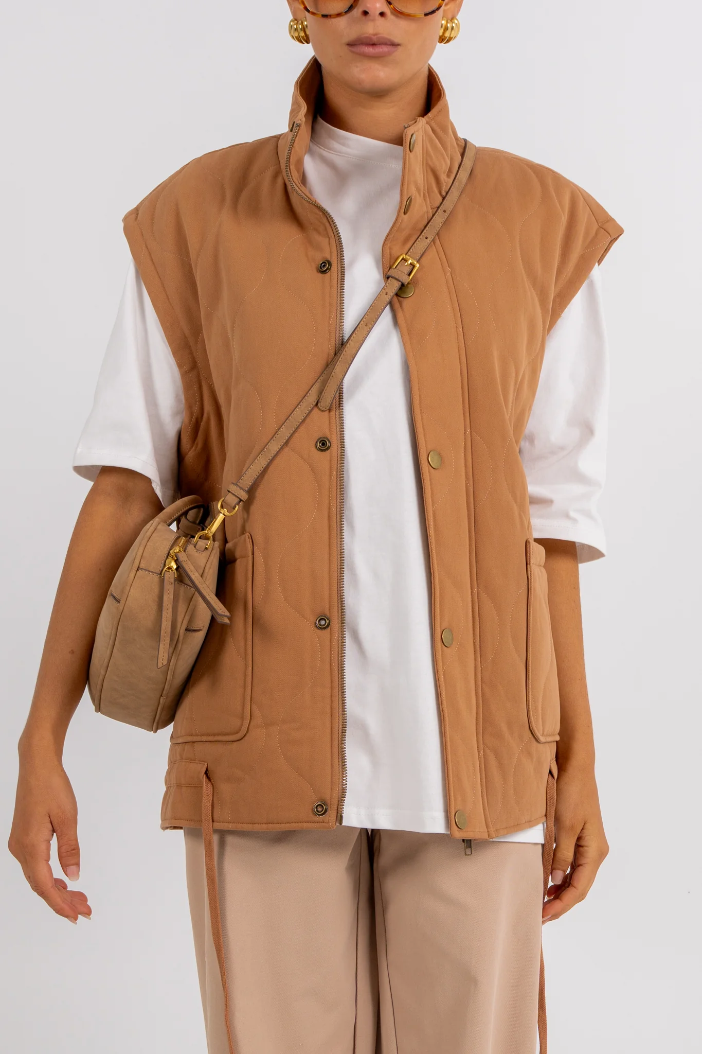 Zeta Vest Caramel - Image 2