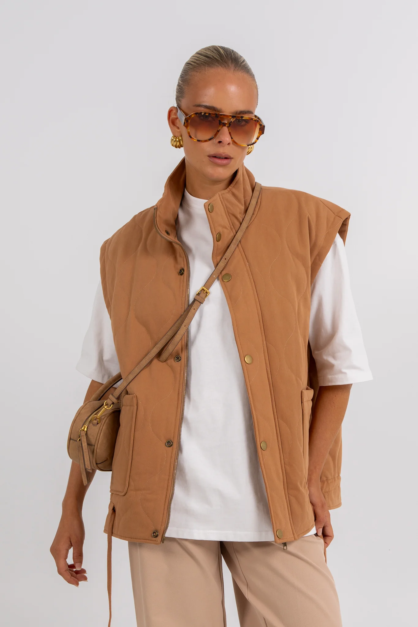 Zeta Vest Caramel - Image 7