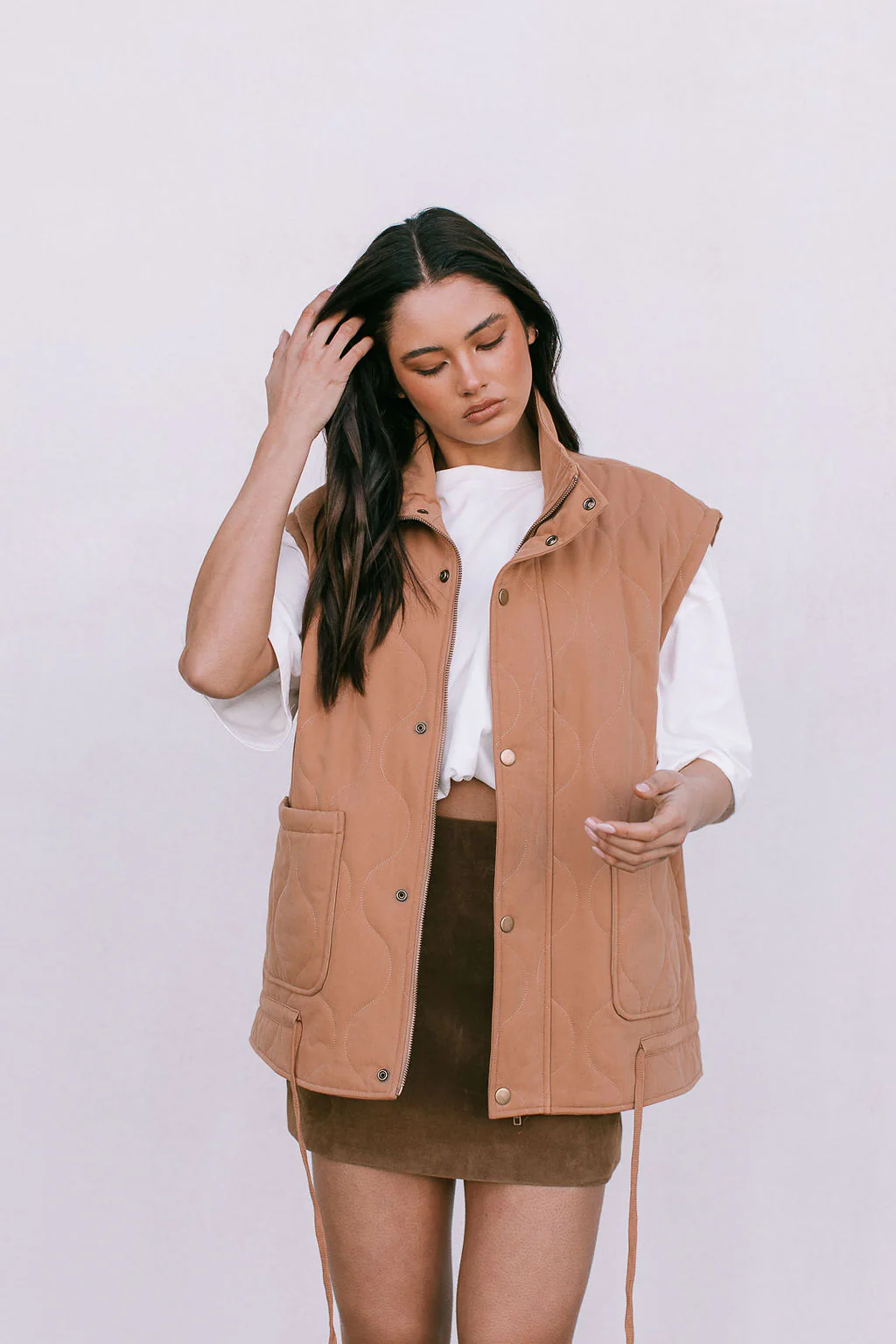 Zeta Vest Caramel - Image 9